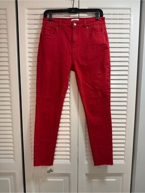 Pistola Red High-Rise Skinny Jeans